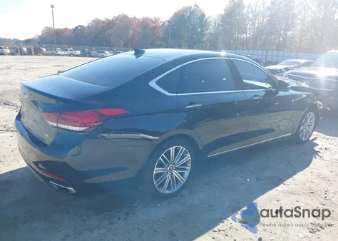 2018 Genesis G80 3.8 из США, поврежденный, VIN KMHGN4JE8JU232417